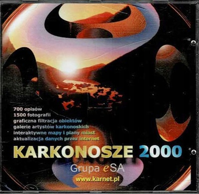 Karkonosze 2000 Przewodnik multimedialny na PC