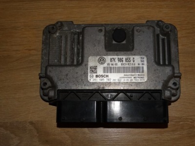 Бортовой компьютер блок управления двигателя vw 07k906055g фото №1