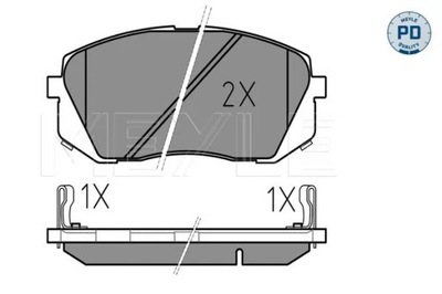 КОЛОДКИ HAM. KIA P. CARENS/SPORTAGE 05-