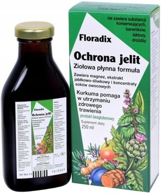 Floradix ochrona jelit płyn 250 ml