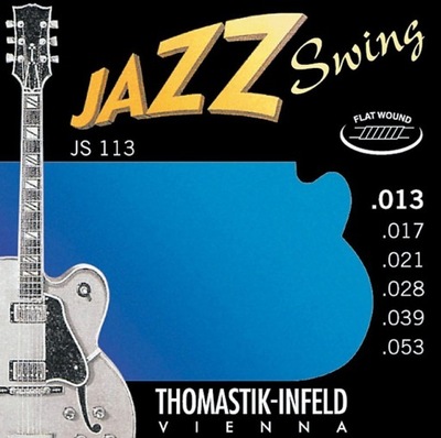 Thomastik JS113 SZLIFY 13-53 Jazz Swing Flat wound