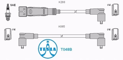 KOMPLEKTAS LAIDŲ UŽDEGIMO VW POLO SEAT CORDOBA 