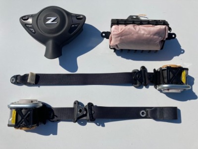 Nissan 370z подушка водителя, пассажира, ремни безопасности фото №1