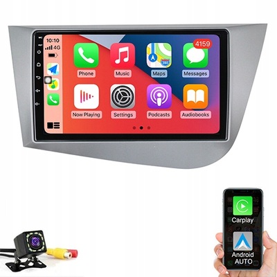 RADIO GPS ANDROID SEAT LEON 2004-2012 CARPLAY 32GB  