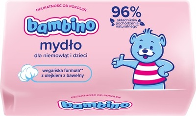 Mydło dla dzieci i niemowląt BAMBINO z lanoliną