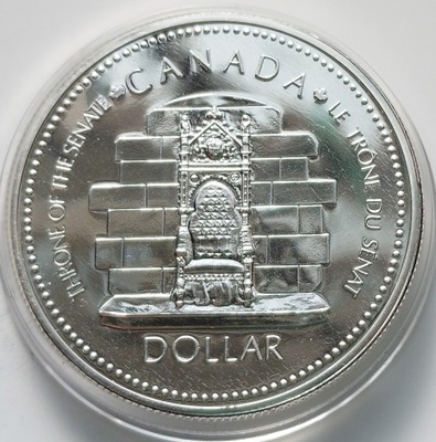 KANADA - 1 dolar 1977 - Silver Jubilee - Elizabeth II - srebro