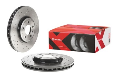 BREMBO ДИСКИ ТОРМОЗНЫЕ ПЕРЕД AUDI A4 B8 A5 Q5