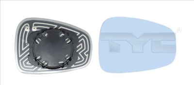 Tyc 301-0029-1 скло дзеркало, дзеркало зовнішнє фото №1