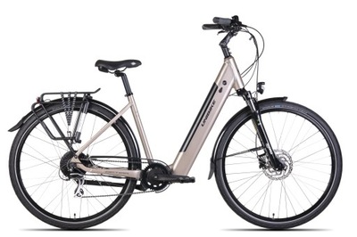 Rower elektryczny Unibike OPTIMA 28 19'' tytanowy