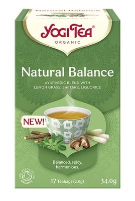 Herbata Naturalna Równowaga z Shitake BIO Yogi Tea