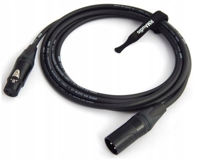 KLOTZ MY206 KABEL MIKROFONOWY XLR-XLR NEUTRIK 0,5m