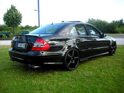 Mercedes w211 спойлер спойлер na крышка amg грунтовка! фото №1