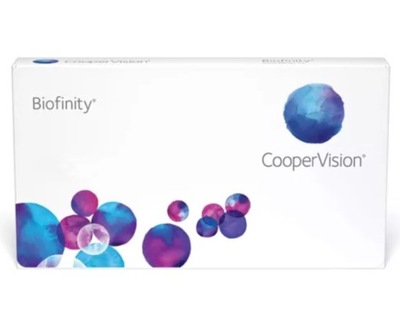 Soczewki kontaktowe BIOFINITY CooperVision- 3 szt.