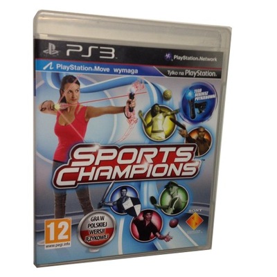 Sports Champions -MOVE- PS3 3xPL