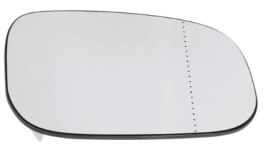 Вкладиш дзеркало зовнішнього праве volvo c30 s40 фото №1