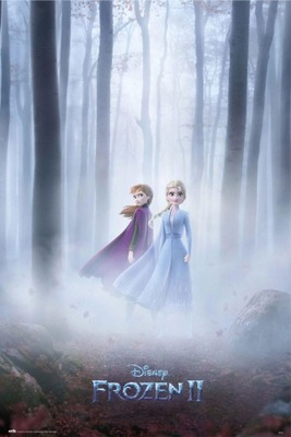 Plakat dla dzieci Disney Frozen Sisters 61x91,5 cm