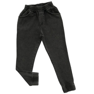 Spodnie JEANS dla chłopca JEANSY CZARNE 116