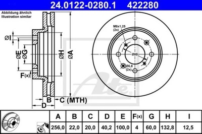 24.0122-0280.1 ДИСК HAM.PRZOD SUZUKI SWIFT IV 10- фото