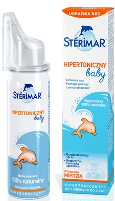 STERIMAR BABY HIPERTONICZNY SPRAY do nosa 50 ml