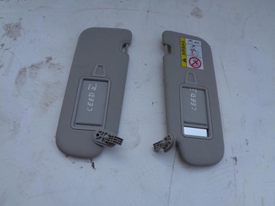 Захист сонцезахисна ліва kia ceed 2 ii фото №1