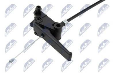 Трос відкривання капот peugeot 307/break/sw 00-09 фото №1