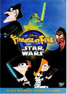 Dvd: FINEASZ I FERB - Star Wars - FOLIA