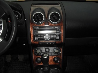 NISSAN QASHQAI OKLEINY DASH PANEL PANEL WOOD OKLEION DÉCOR OKLEION ON DASH PANEL  