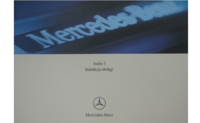 MERCEDES AUDIO 5 MANUAL RADIO W169 W245 VITO  