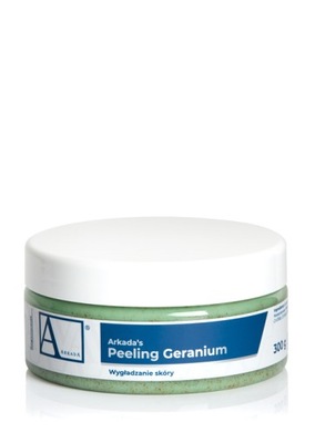 AArkada Peeling Geranium do wygładzania skóry dłoni i stóp 300 g