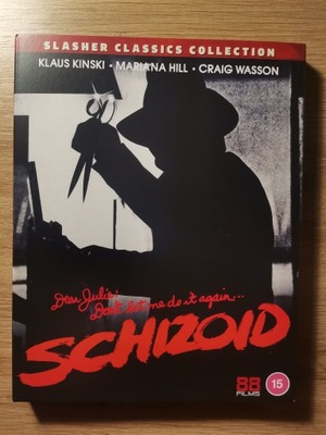 SCHIZOID (1980) Klaus Kinski | limited edition: slipcase+booklet | 88 Films