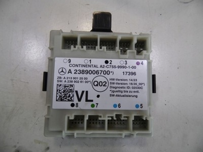 Модуль двері mercedes w238 coupe cabrio 2389006700 фото №1