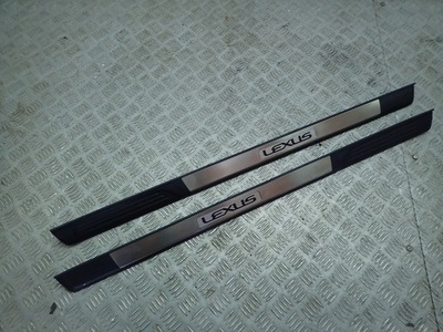 Lexus rc 350 накладки порогові декоративні накладки фото №1