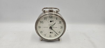 NIEMIECKI ZEGAR BUDZIK NAKRĘCANY PETER