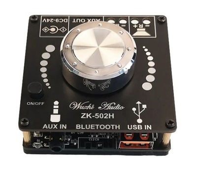 Moduł Wzmacniacz audio 2X50W TPA3116D2 Bluetooth 5.0 ZK-502H