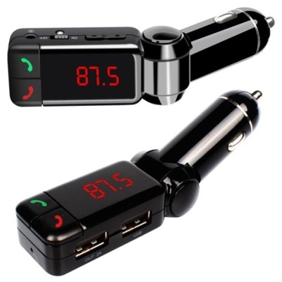 Transmiter FM z bluetooth 2 x USB TR1