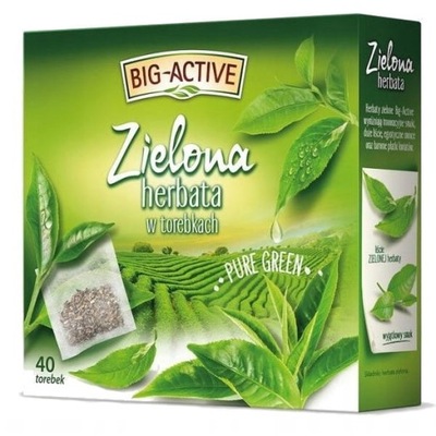 Big-Active Pure Green herbata zielona ex40