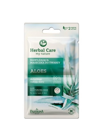 MASECZKA Nawilżająca Aloe Vera Herbal Care - Nawilżenie i Łagodzenie Skóry