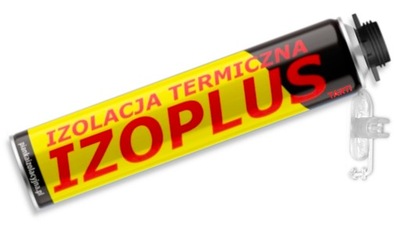 Piana poliuretanowa do ociepleń IZOPLUS 750 ml