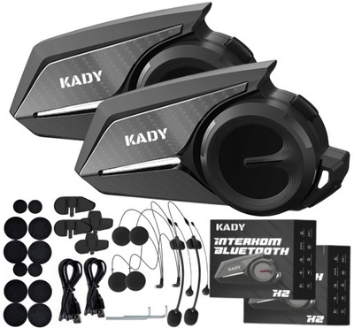 KADY K2 INTERKOM PARA MOTOCICLETA BLUETOOTH +FULL PARA 6 MOTO +MUSIC SHARING + PL  