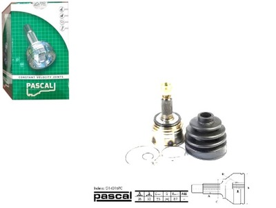 Шарнір привідний зовнішній acura integra honda ac фото №1