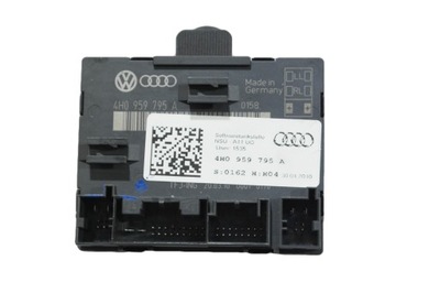 Audi a8 d4 4h модуль двері задня 4h0959795a фото №1