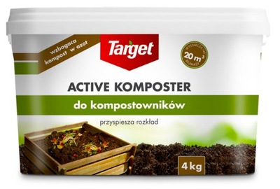 TARGET AKTYWATOR KOMPOSTU 4KG PRZYSPIESZA ROZKŁAD