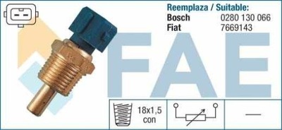 Датчик температури wody fiat фото №1