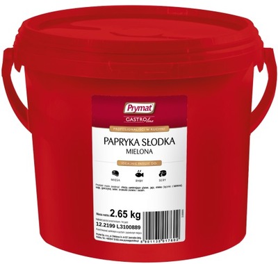 Prymat Papryka Słodka Mielona 2,65kg