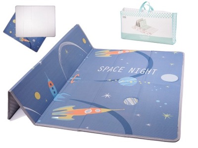Mata edukacyjna piankowa dla dzieci kosmos dywan