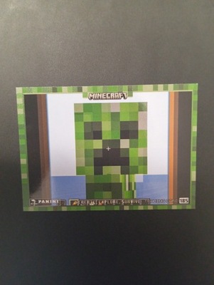 Karta Minecraft Panini REGULAR NON HOLO Numer 185 rok 2023