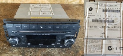 RADIO CD CHRYSLER DODGE JEEP 05064955AE GARANTIJA 