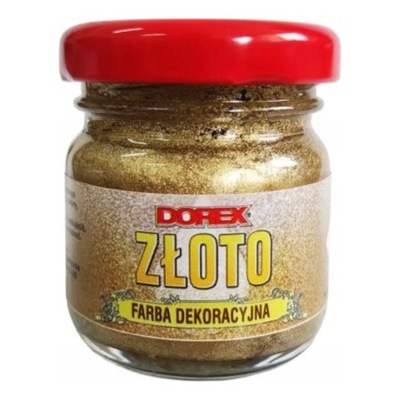 Farba dekoracyjna Złota Złotko DOREX 25ml