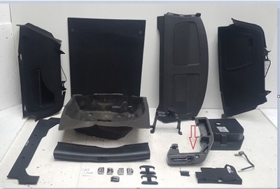 Вкладыш пенополистирол багажника audi a5 8t фото №1