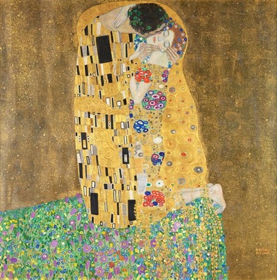 Gustav Klimt - Pocałunek (Kiss) OBRAZ NA PŁÓTNIE